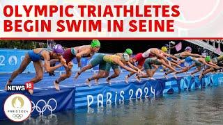 Olympic Triathletes Swim In Seine River After Days Of Concerns About Water Quality | N18G | News18