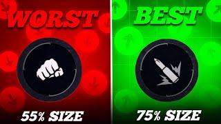 Know The Perfect Fire Button Size According To Your Device | For 2gb  to 8gb  | invisible gmr