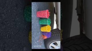 Eggs vs Firecrackers under Car – Satisfying ASMR Explosion!