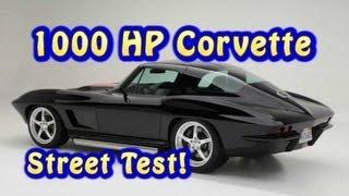 NRE's Viral Video # 2.  Bad 1000 HP Corvette Street Test.  1080P.  Veritas Movie Studio.  VMS.  NRE.