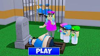 SECRET UPDATE | POLICE GIRL RIP? (Obby) Police Family Escape (OBBY) Full Game ROBLOX #roblox #obby