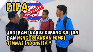 INDONESIA TOLAK 15R43L, INI RESPON WARGA #palestina  - Vlog Muhammad Husein Gaza