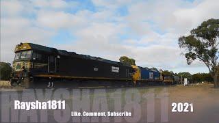 NEAR MISS - 7732V - G537-BL27 (Grain) Murgheboluc - Australian Trains by Raysha1811