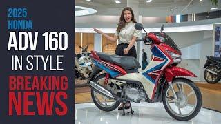 "Unveiling the 2025 Honda ADV 160 Perfect for Urban and Off-Road Explorers!"