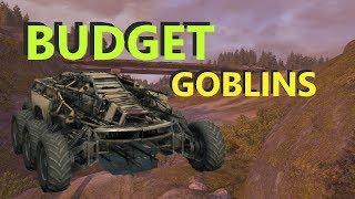 Crossout Lets Build! BUDGET quad goblin build!