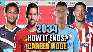 THE END OF CAREER MODE 2034 | FIFA 20 (All the Best Players and Regens)