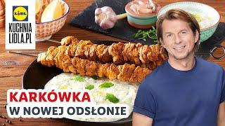 Karkówka W GRECKIM STYLU, czyli souvlaki z grilla  | Karol Okrasa & Kuchnia Lidla