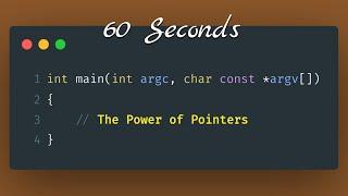 Power of Pointers| Pointer in C++ | #60seconds | One Minute | #anooptube | #oneminute