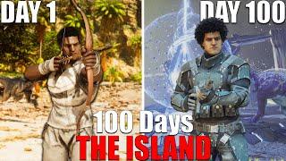 I Spent 100 Days on The Island in ARK: Survival Ascended