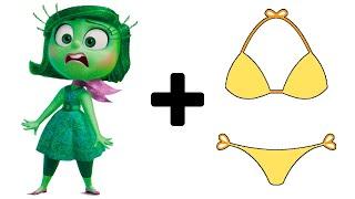 DISGUST + SWIMWEAR = ??? Inside in out 2 Animation