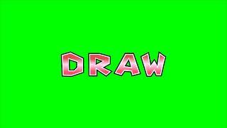 Mario Party 5 Draw Green Screen