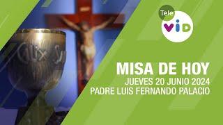 Misa de hoy  Jueves 20 Junio de 2024, Padre Luis Fernando Palacio #TeleVID #MisaDeHoy #Misa