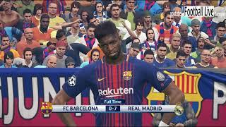 Neymar, Salah, Pogba, Hazard, Lewandowski, De Gea, going to Real Madrid_ _ FCB vs RM _ PES 2018