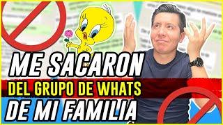 ¡ME SACARON DEL GRUPO DE WHATSAPP DE MI FAMILIA! | STORYTIME | MR DOCTOR