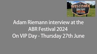 Adam Riemann arrives at the ABR Festival 2024 on VIP Thursday