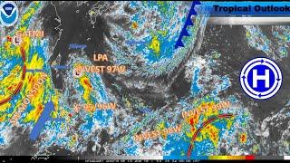 Multiple areas to watch in the western pacific