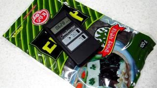 2012/01/04 South Korea, seaweed radiation test sample 2 (Ottugi Dashima kelp)(part1/2)