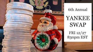  6th Annual Yankee Swap Silver Christmas Gifts Livestream (w Gold)