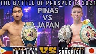 JUNE 26 2024: Nakabawi Na Rin sa Japan  - Jahzeel Trinidad(PH) vs Iwata Shockichi(JAPAN)- HIGHLIGHTS