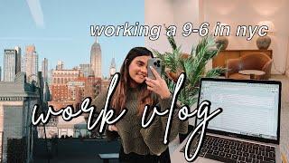 WORK DAY IN MY LIFE IN NYC | influencer marketing, 9-6 corporate job, work in new york city vlog