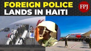 Kenyan police officers arrive in Haiti to enforce American neocolonialism as riots take over Kenya