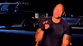 Furious 7: Dwayne Johnson "Hobbs" Behind the Scenes Movie Interview | ScreenSlam