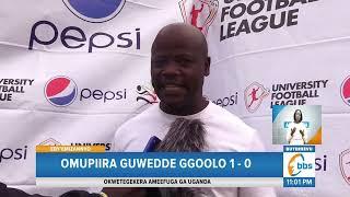 Kyambogo Ekubye Muni mu University League, Mupiira Guwedde Ggoolo 1 - 0