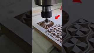 Most Satisfying CNC Wood Carving You Will Ever See  #new #trending #satisfying #shorts #amazing