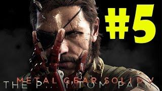 Прохождение Metal Gear Solid 5: The Phantom Pain На Русском #5 - За оградой