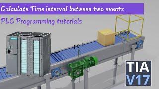 Calculate Time interval between two events using PLC || PLC Programming tutorials for beginners