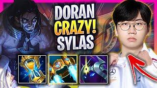 T1 DORAN CRAZY GAME WITH SYLAS! - T1 Doran Plays Sylas TOP vs Aurora! | Season 2024