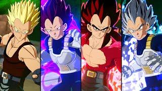 Vegeta all forms & transformations (Canon & Non-canon) w/ mods - Dragon Ball Sparking! Zero