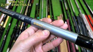 Video 529 : Bãi Nhật Lô Cần Câu Iso - Daiwa Shimano Fuji - Cần Dây Trong Độ Cứng Cao | Thành Công