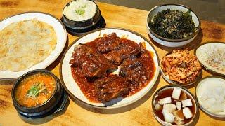 대구에서 최초! 유일무이! 하나뿐인! 신상 맛집 등극한 1300도에서 구운 뼈구이?! | Spicy Roasted Bone / Korean street food