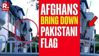 Afghans Storm Pakistani Consulate in Germany's Frankfurt, Bring Down Pakistani Flag