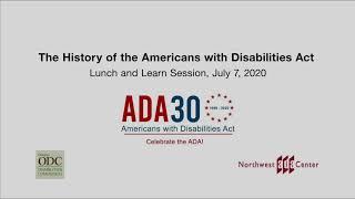 The History of the ADA