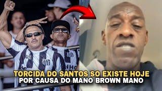 ICE BLUE FALA DA TORCIDA DO SANTOS E MANO BROWN