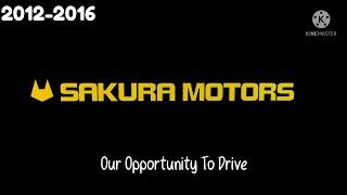 Sakura Motors Logo Evolution ( 1972 - Present) Original