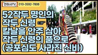 [부산점집][부산유명한점집][부산용한점집] 52작두 명인의 작두 신령  칼날을 안주 삼아 작두 신령의 품으로(공포심도 사라진 신비)