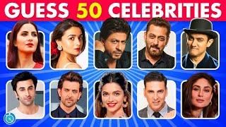 Guess The Bollywood Celebrity in 3 Seconds | Bollywood Quiz