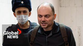 Kremlin critic Vladimir Kara-Murza sentenced to 25 years in Russian prison