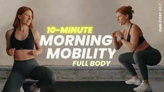 10 Min. Morning Mobility Routine | Connect To Your Body | Follow Along, No Talking | DAY 1 #OER