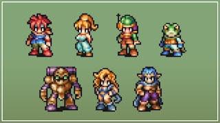 Timelapse: Creating 2D Pixel Art Characters - Chrono Trigger