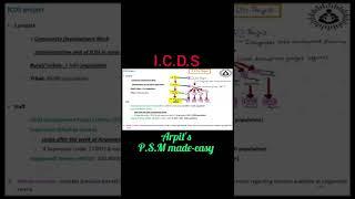 I.C.D.S ( staff ) | PSM lectures | Community Medicine lectures | PSM rapid revision