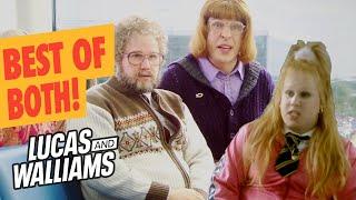 LIVE!  LITTLE BRITAIN AND COME FLY WITH ME! - ALL THE FUNNIEST BITS! | Lucas and Walliams