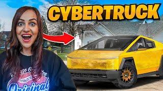 I Surprised Family with TESLA CYBERTRUCK in America 