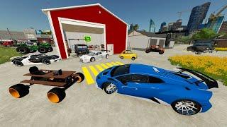 Trading Racecar for Barns at Auction | Farming Simulator 22