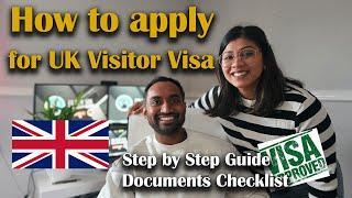 How to apply UK Visitor Visa Online 2024 | UK Tourist Visa #uksinhala