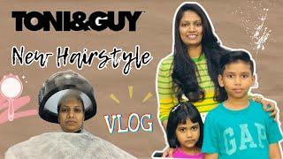 Haircut @ Tony and Guy salon #teluguvlogs #polandvlogs