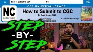 How to Submit Your Comics for CGC Grading | Step by Step Complete Walkthrough with Shipping Tips